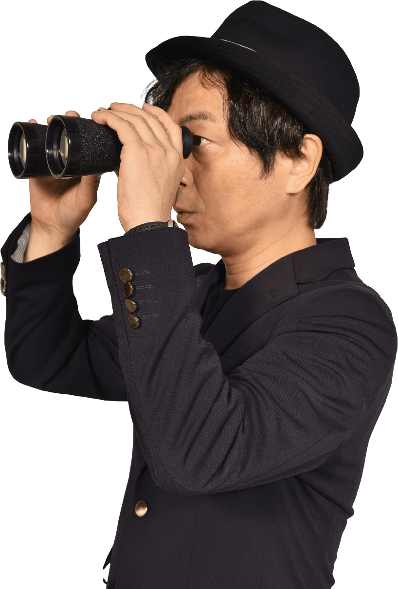 調査する野添貴裕